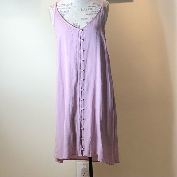 ROXY Siren Treasure Pink Dress Sz M - Picture 2 of 10